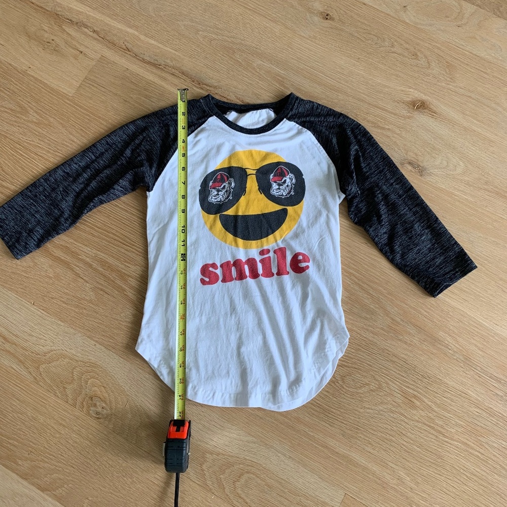 Georgia Bulldogs Emoji Smile T Shirt